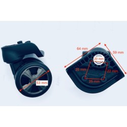 ROULETTES DELSEY TURENNE 2.0 TAILLE CABINE 55 cm