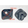 2 Roues adaptables Air Longitude Delsey D1 L (sauf taille cabine 55 cm))