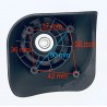 2 Roues adaptables Air Longitude Delsey D1 L (sauf taille cabine 55 cm))